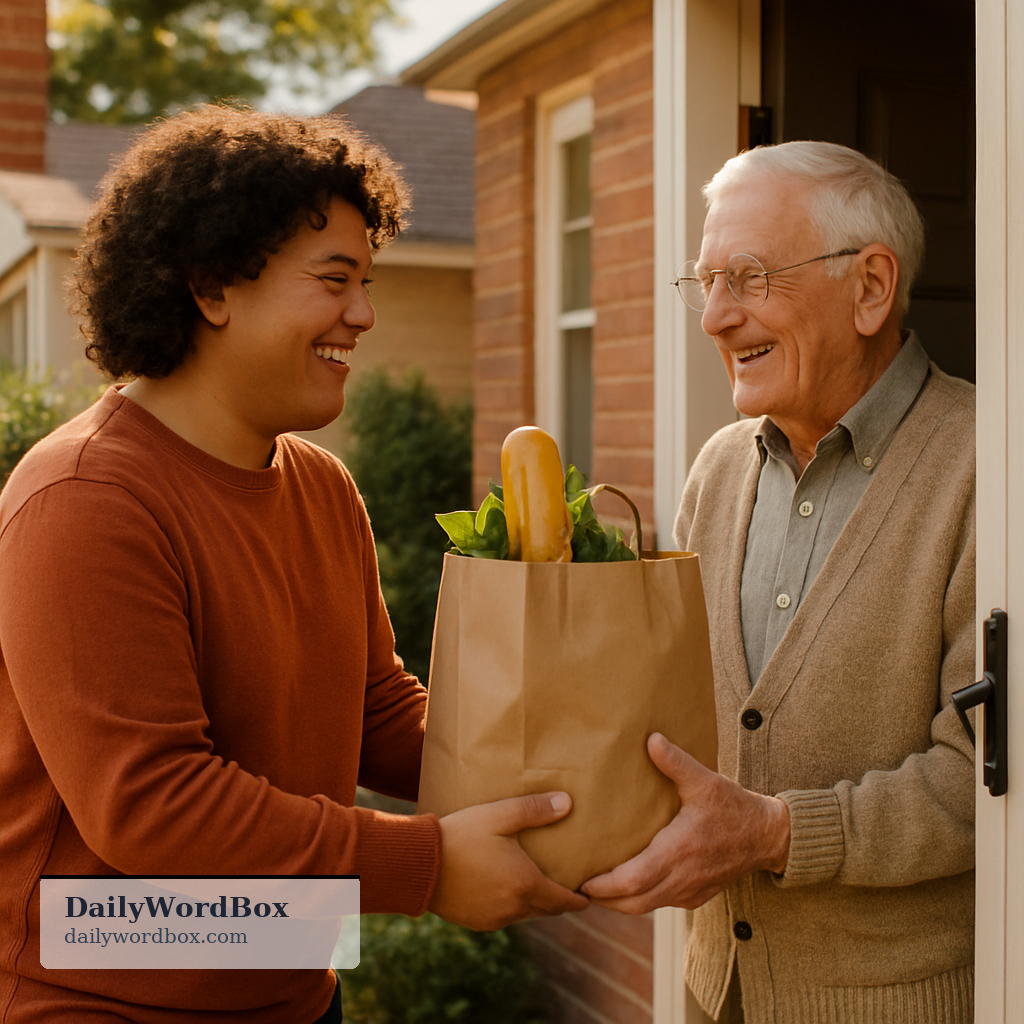 benevolent: Kind and generous; wanting to help people.
