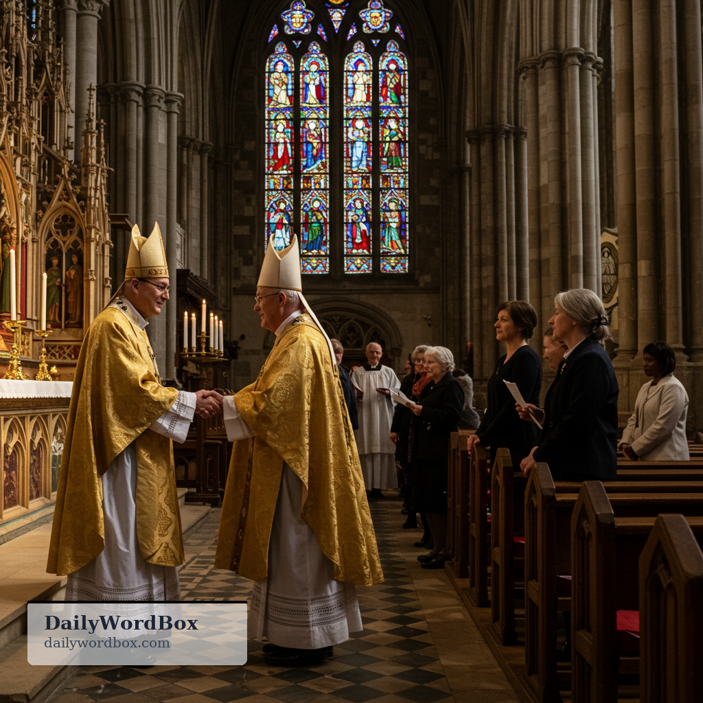 bishop: a senior Christian religious leader who oversees churches in a particular region