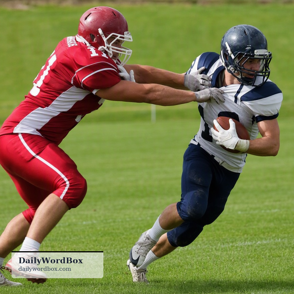 blocker: A player in sports, especially American football, whose primary role is to obstruct opponents to create an advantag…
