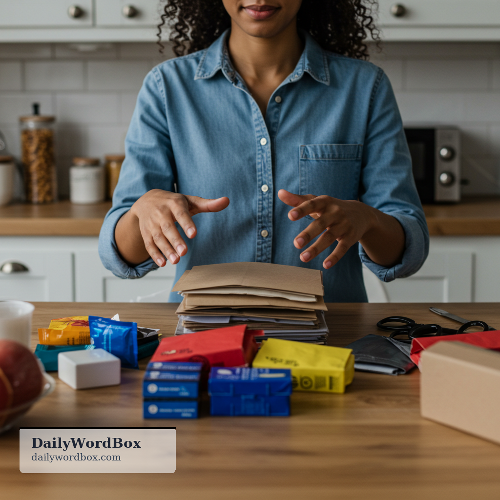 break down: To separate something into smaller parts in order to understand or deal with it.