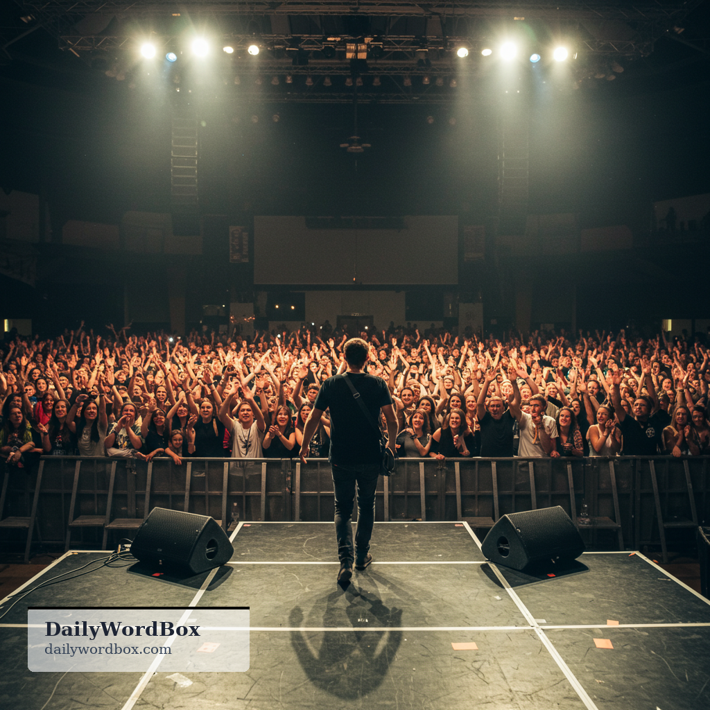 break through: to become known or successful to a wider audience