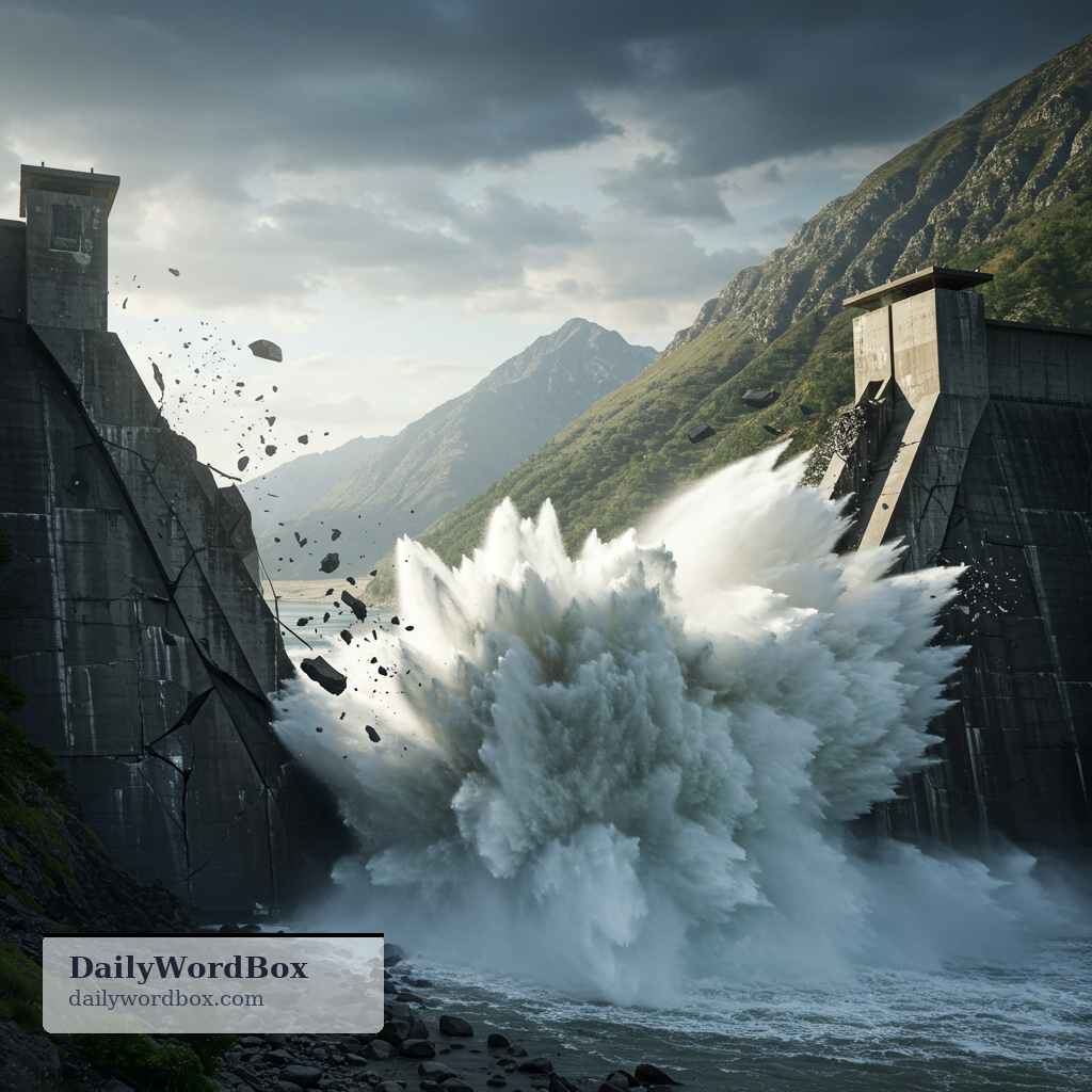 breakthrough: a sudden advance through a barrier or line into a new area