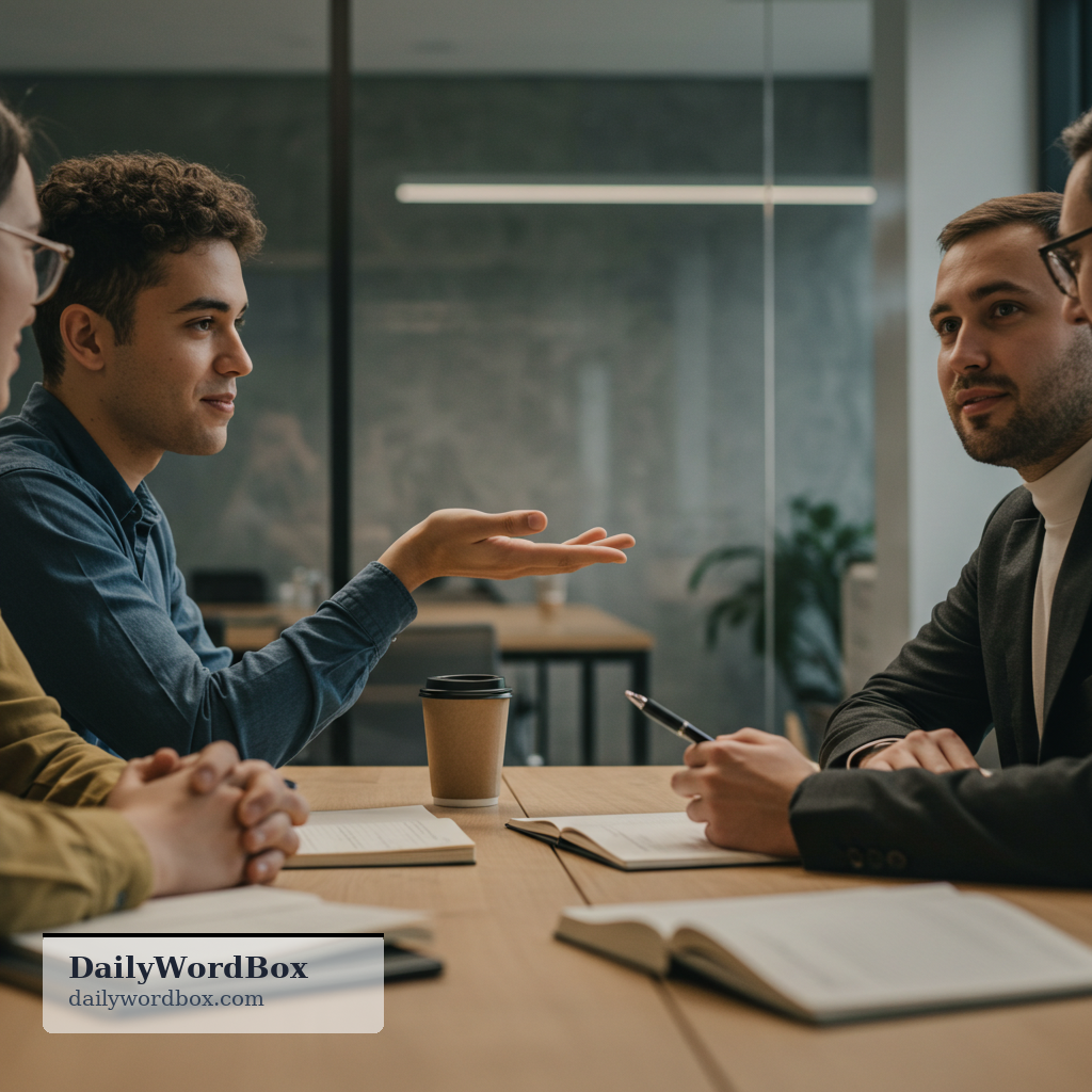 bring up: to introduce a topic or mention something in conversation