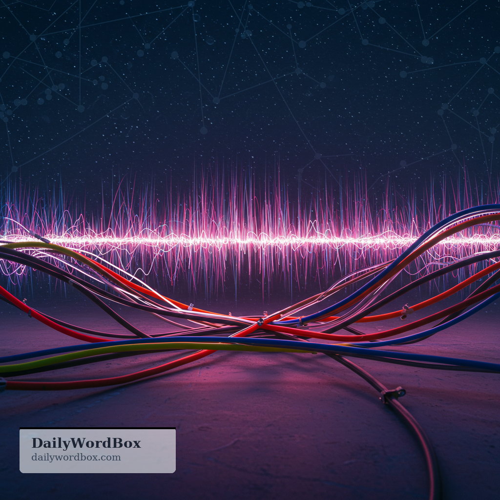 broadband: the wide range of frequencies used to carry large amounts of information in telecommunications