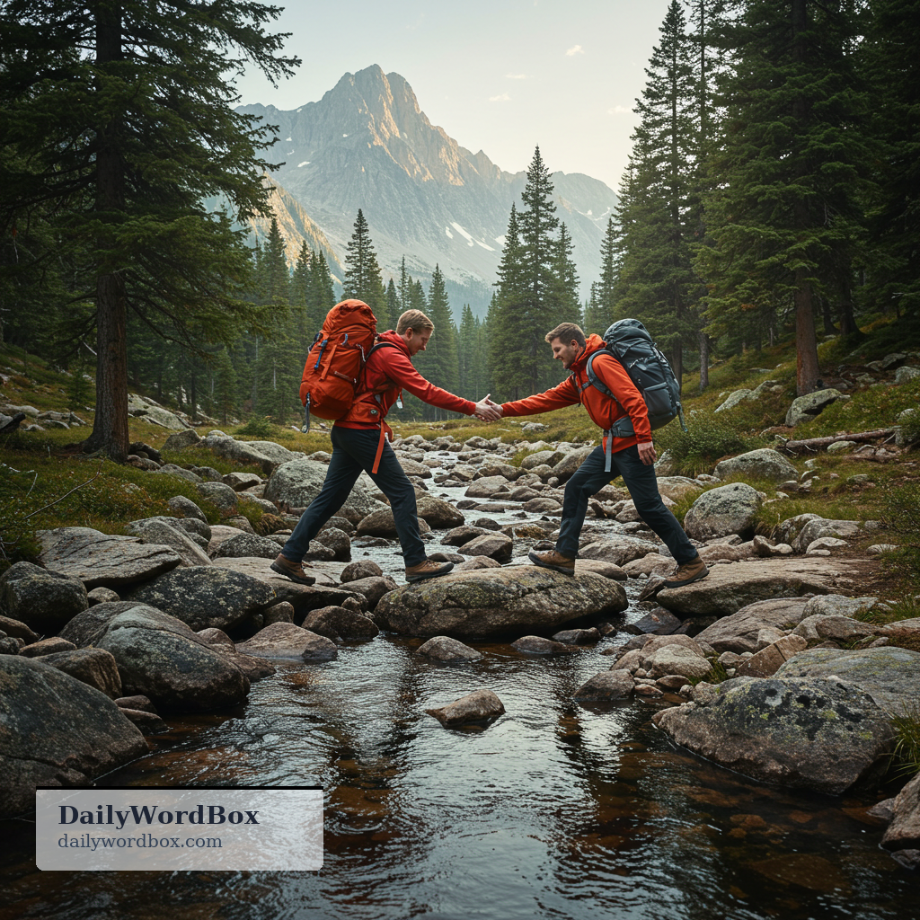 buddy: a person paired with another for an activity, support, or safety