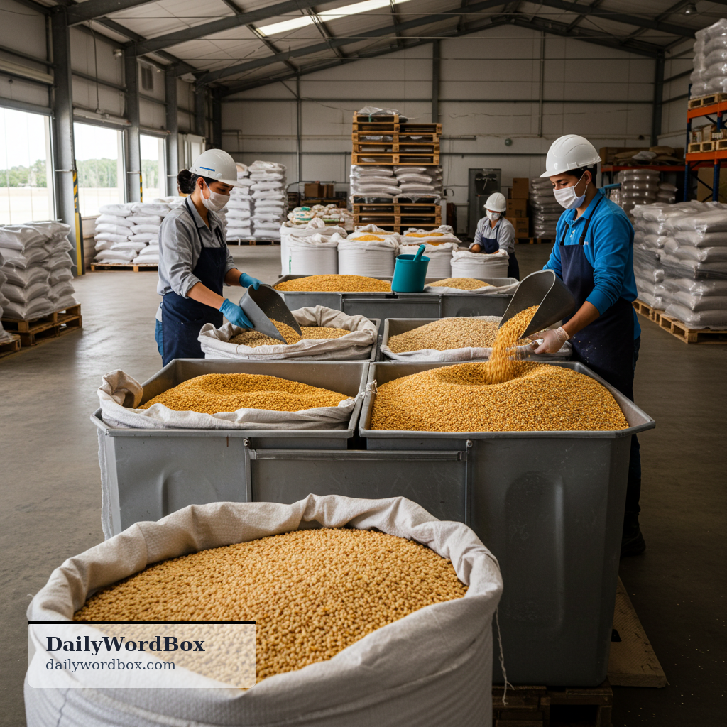 bulk: goods bought, sold, or transported in large quantities rather than in separate packages