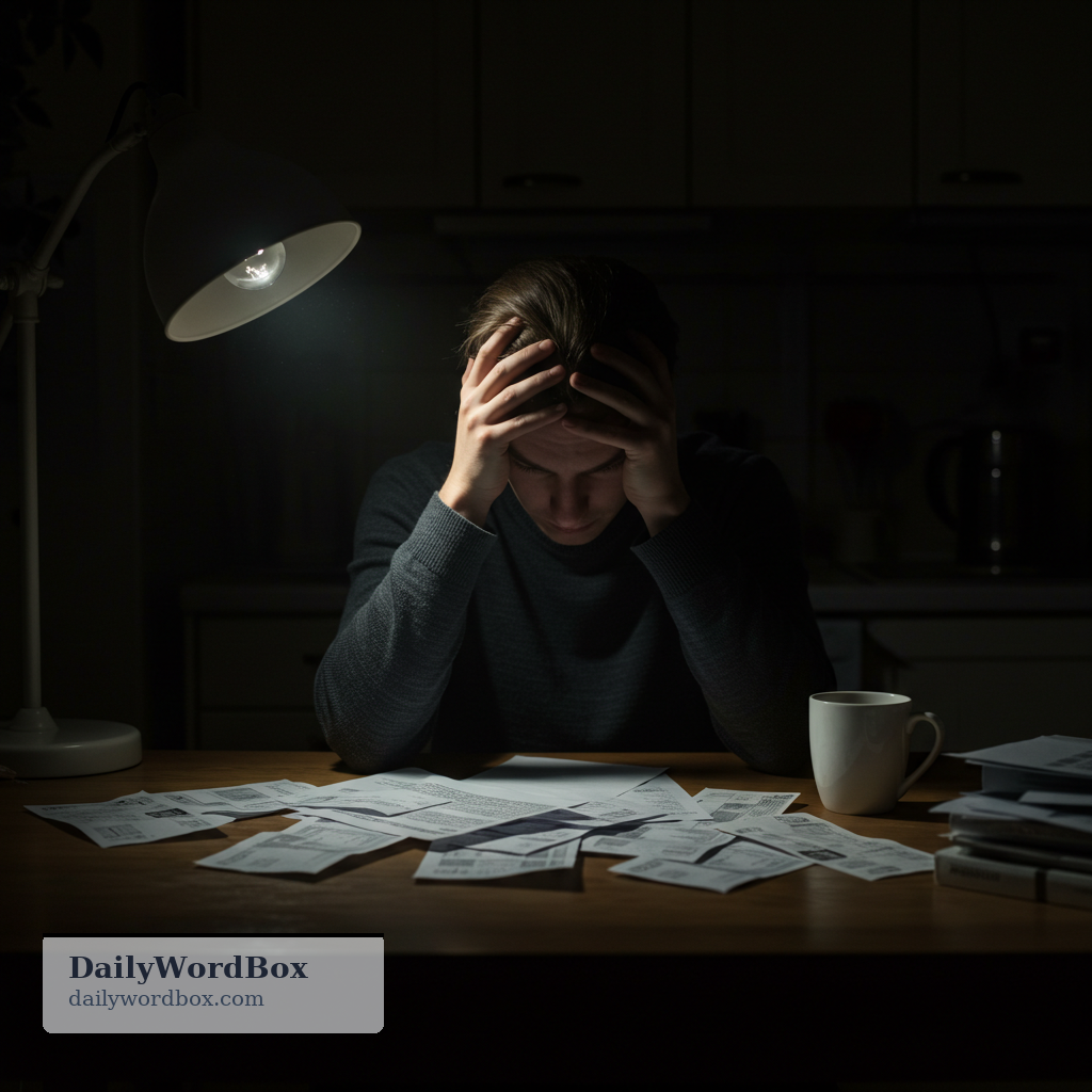 burden: A difficult responsibility, worry, or problem that causes stress or effort over time.