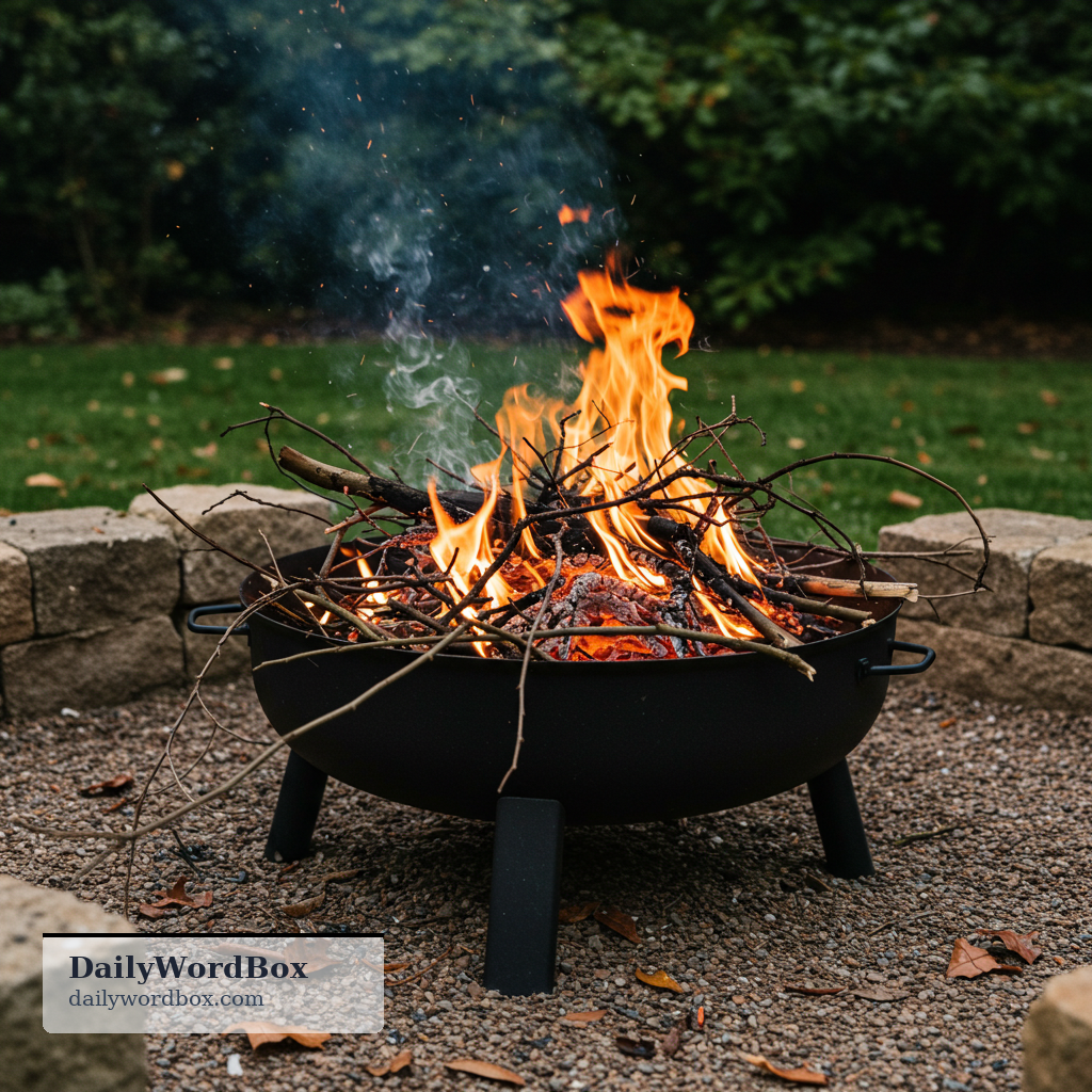 burn off: To remove or get rid of something by burning it away.