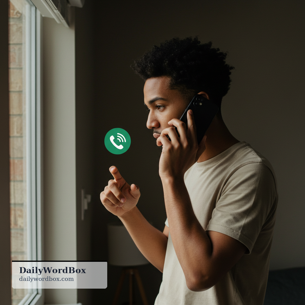 call back: to return someone’s phone call; phone someone again