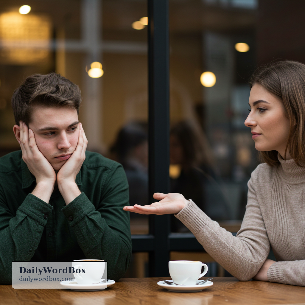 Can we talk about something else?: A polite request to change the subject of a conversation because the current topic is unp…