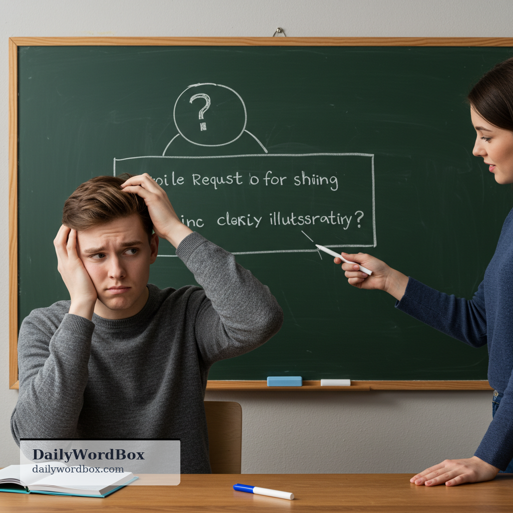 Can you give me an example?: A request for a specific instance or illustration of something to clarify understanding.