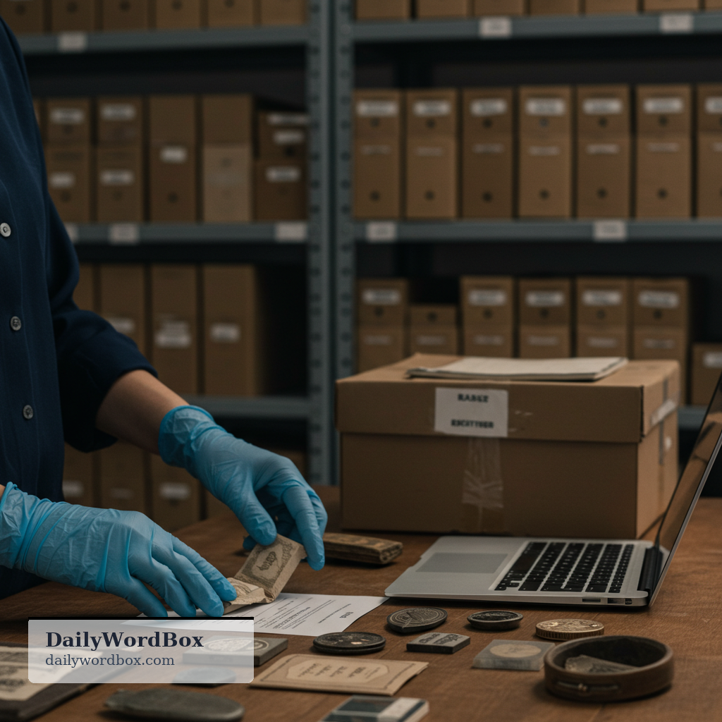 catalogue: To make an organized list of items and record details about them.