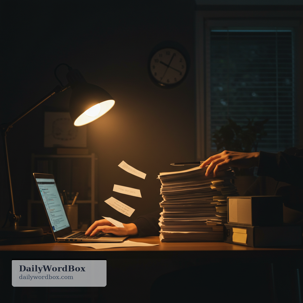 catch up with: to do unfinished tasks so you are no longer behind