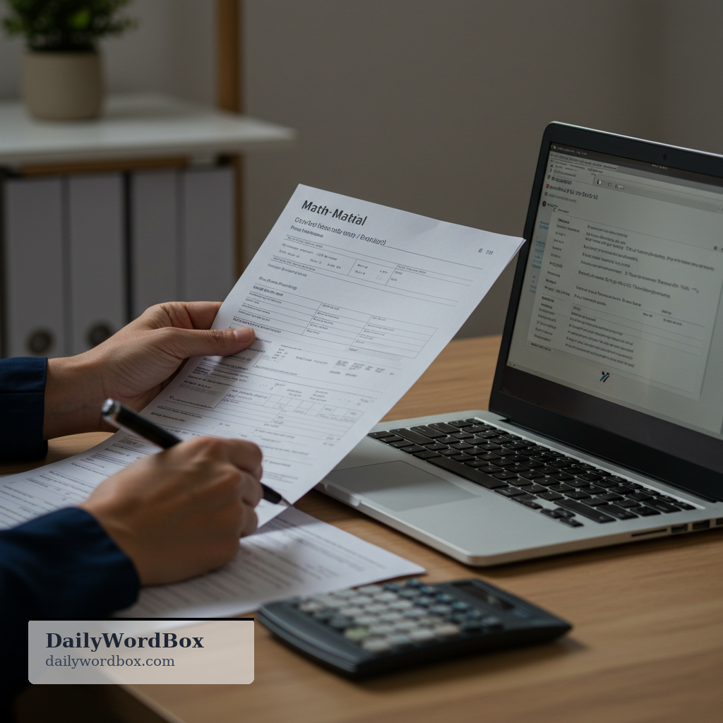 check by: to verify or confirm something using a particular method, source, or reference