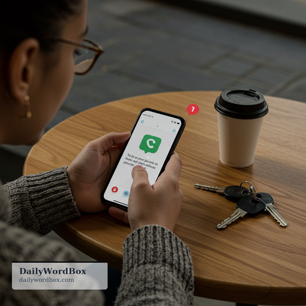 check your phone: to look at your phone for messages, calls, notifications, or information