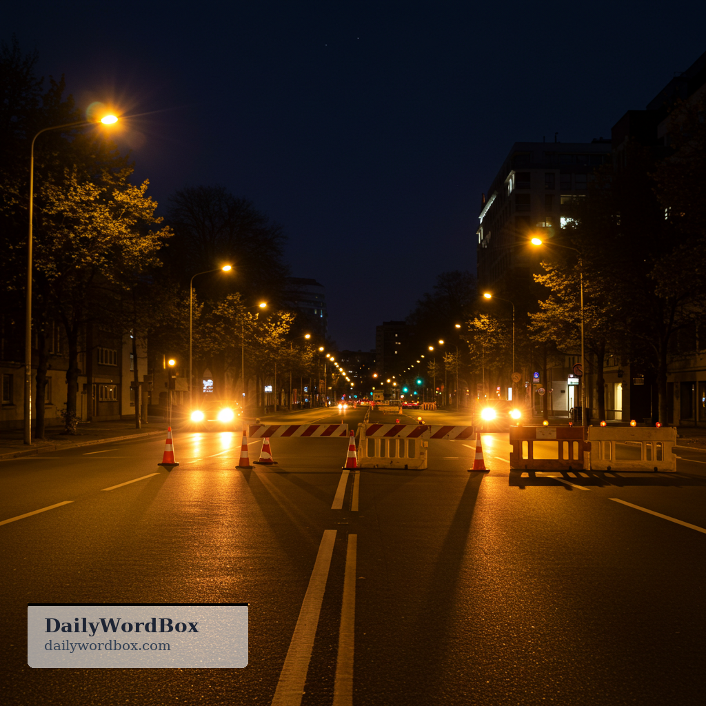 closure: the stopping of an activity or service, such as a road, facility, or business being shut