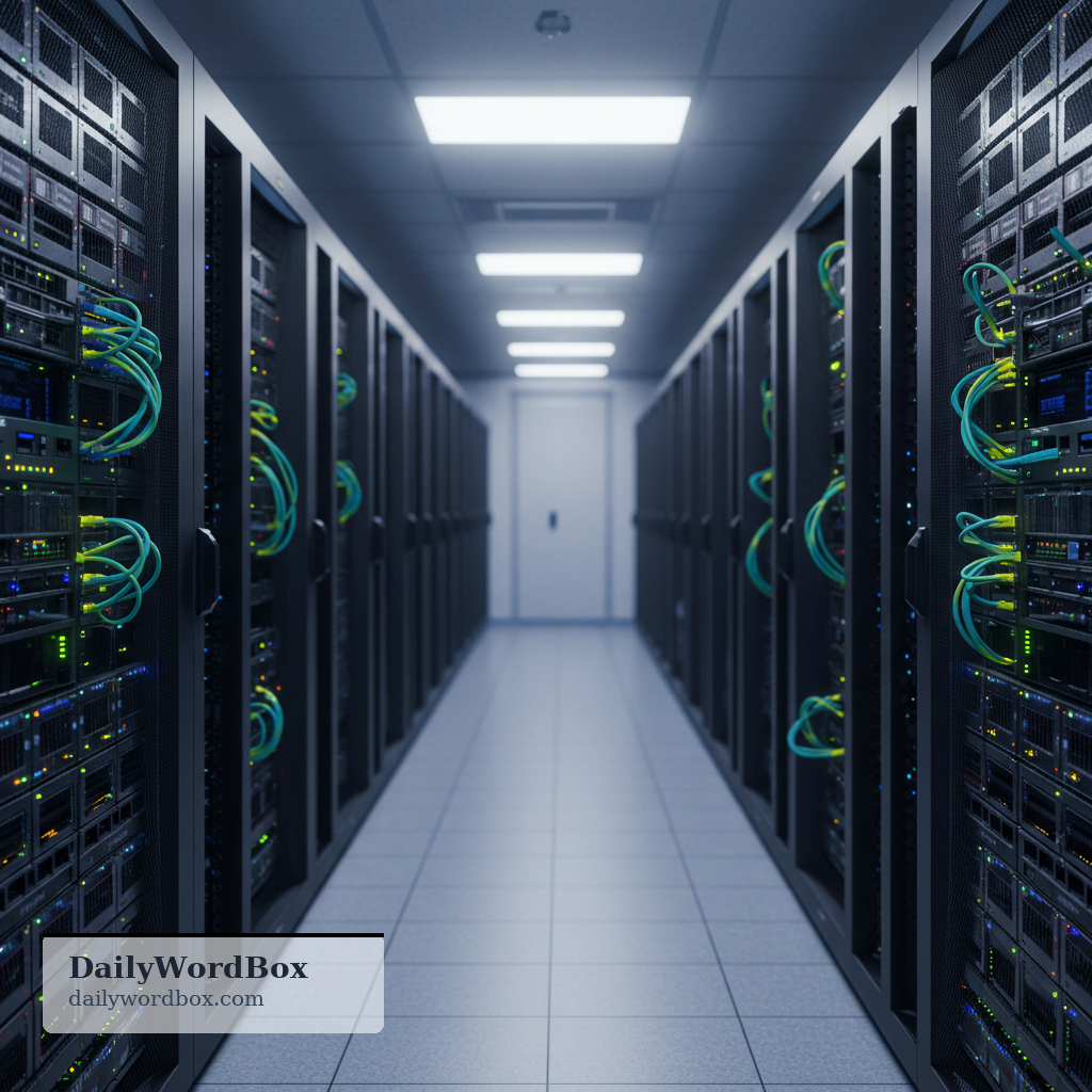 cluster: A set of connected computers or servers working together as one system.