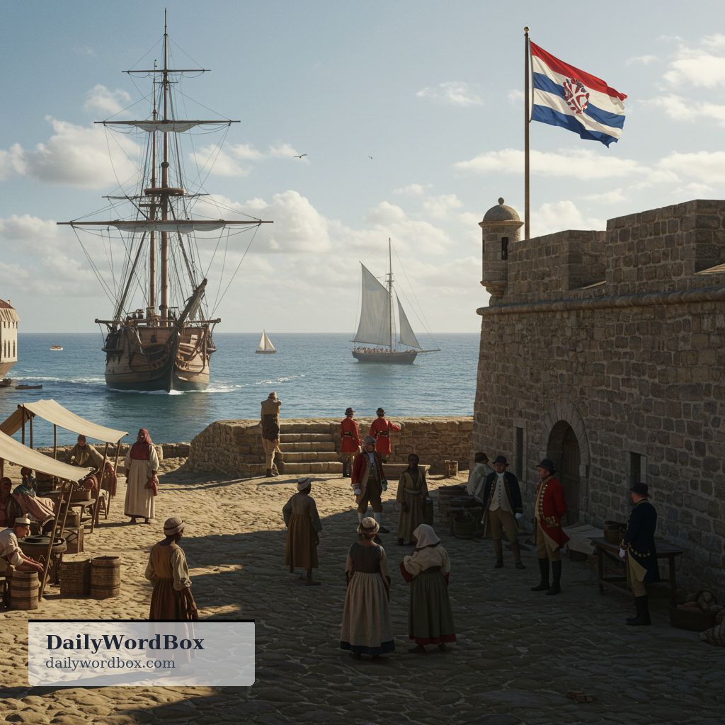 colonial: Relating to colonies or to the rule of one country over another territory, especially in the past.