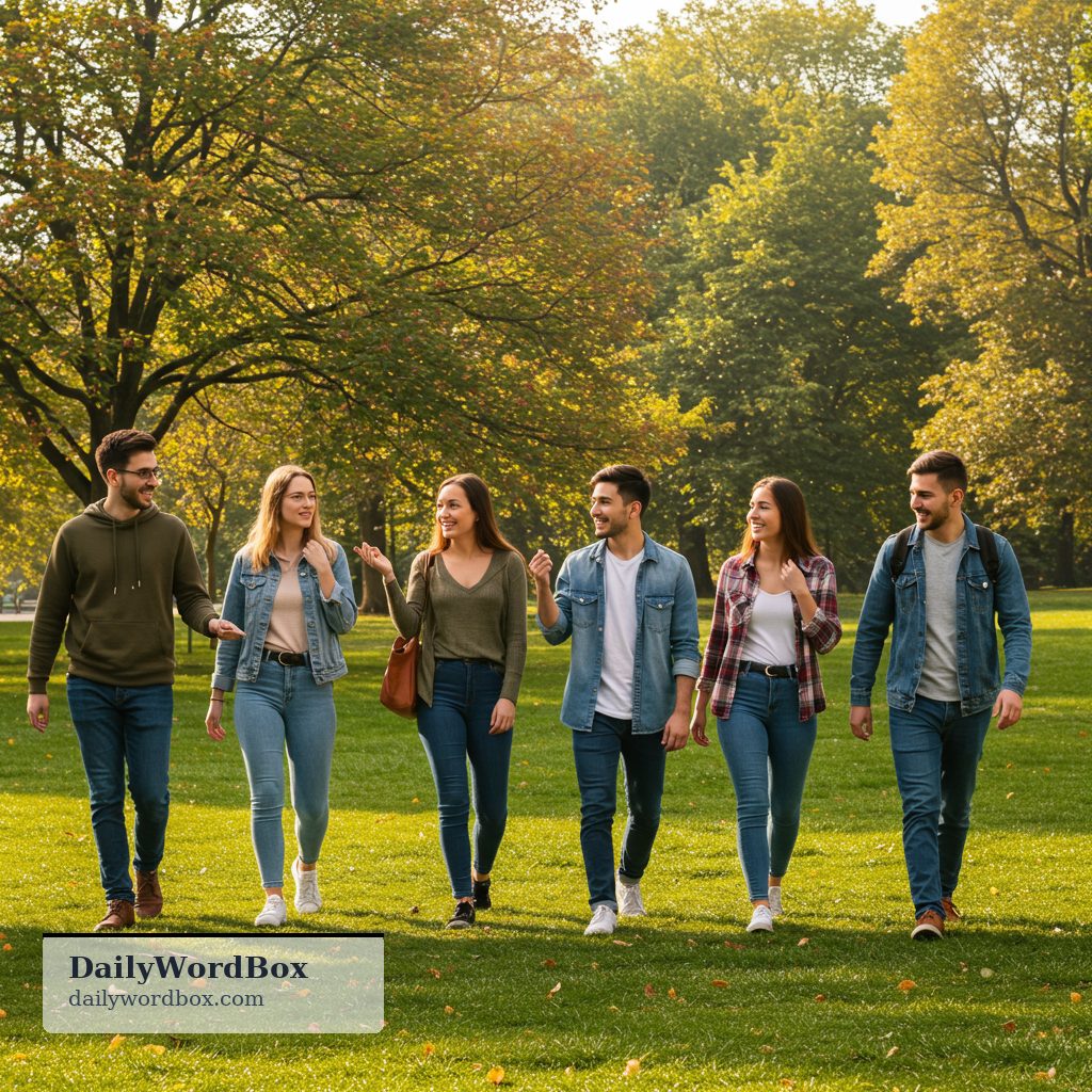 come along: to go with someone to a place or activity