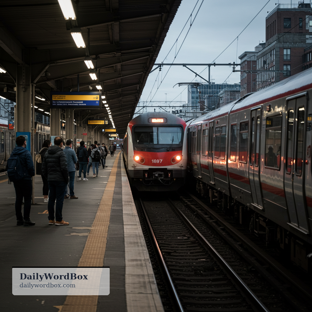 come in: to arrive or be received (such as a train, call, message, or information)