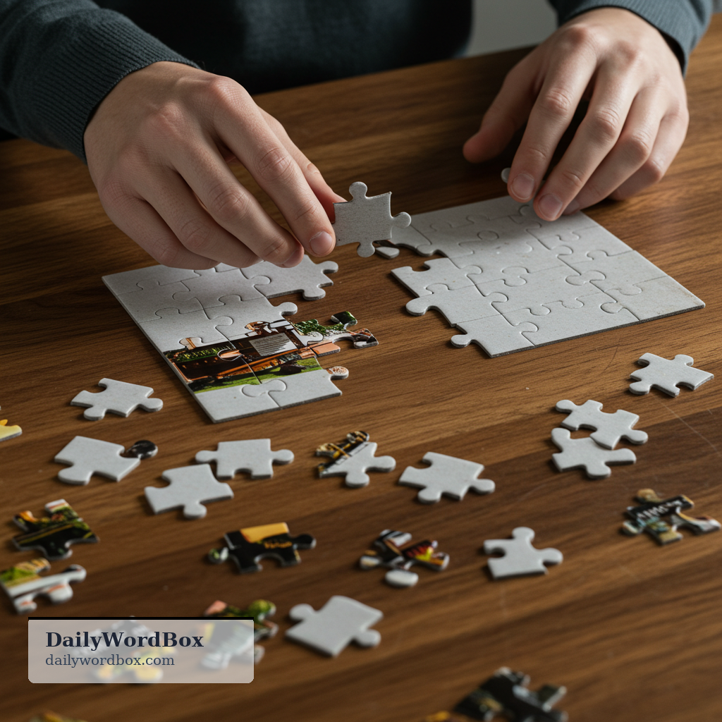 come together: to join or fit into a single whole (parts, plans, or ideas)
