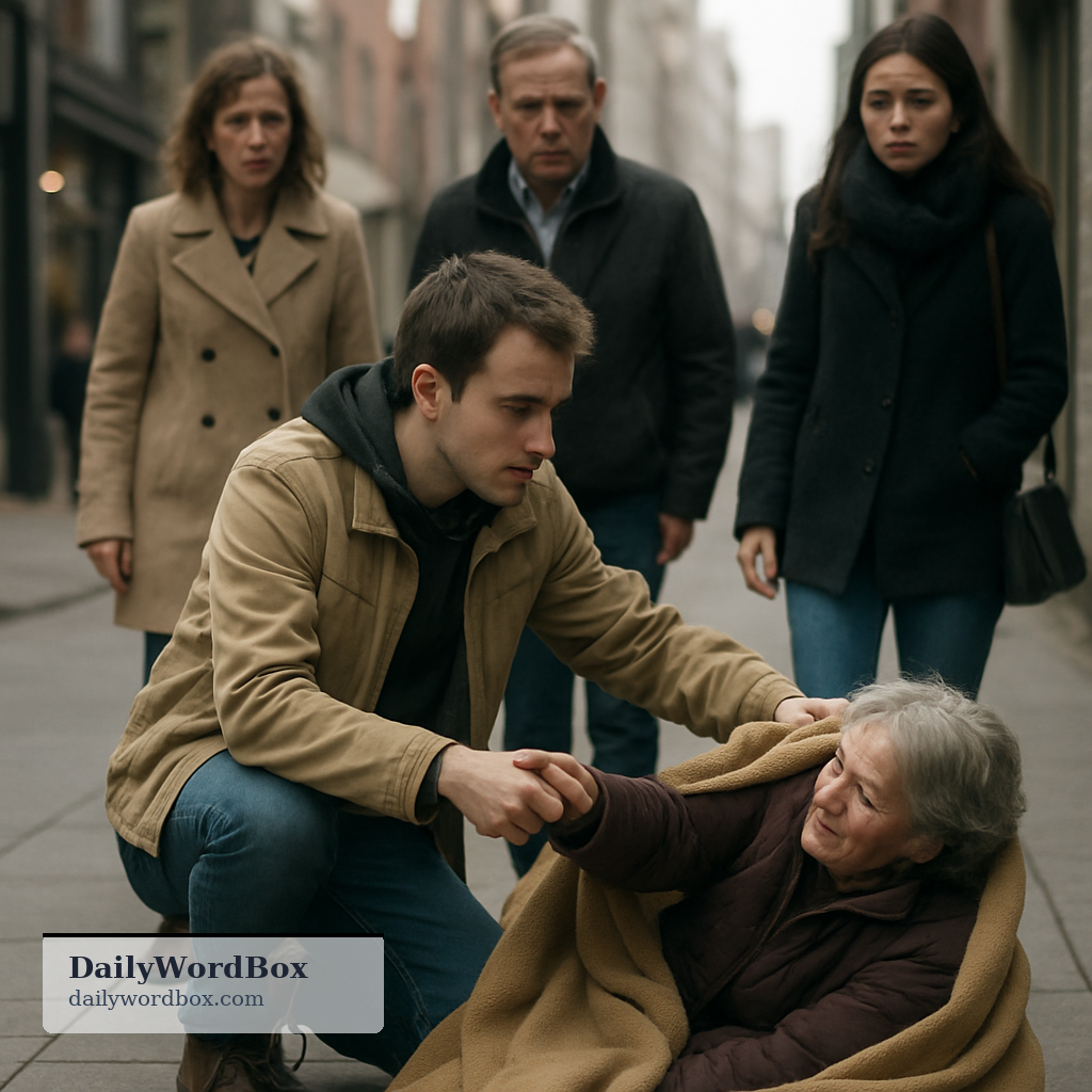 compassion: A sympathetic awareness of someone’s suffering, combined with a desire to help.