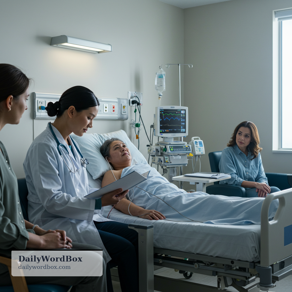 complication: an additional medical problem that happens during an illness or after treatment