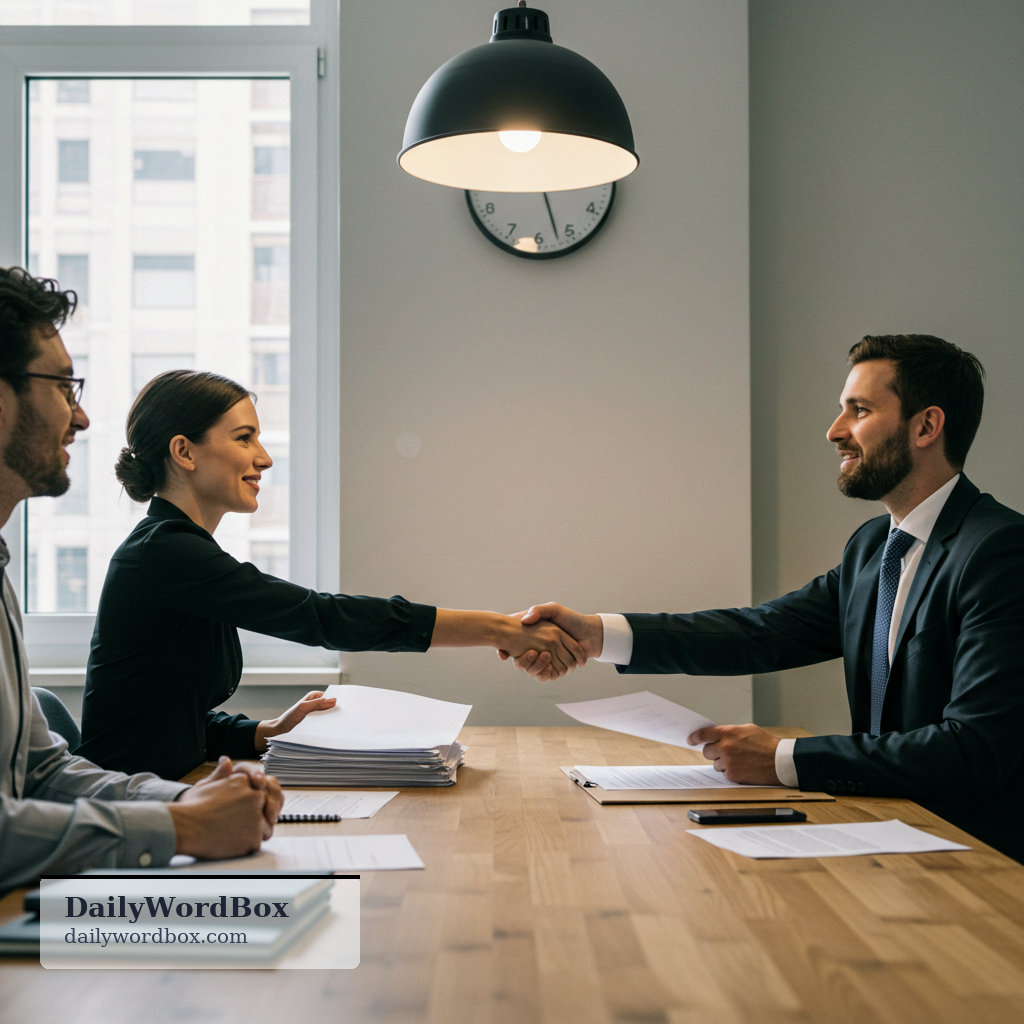 compromise: An agreement where each side gives up something to reach a solution.