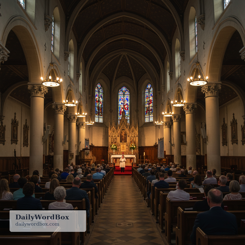 congregation: the people who gather for a religious service, or the regular members of a particular church or other place of…