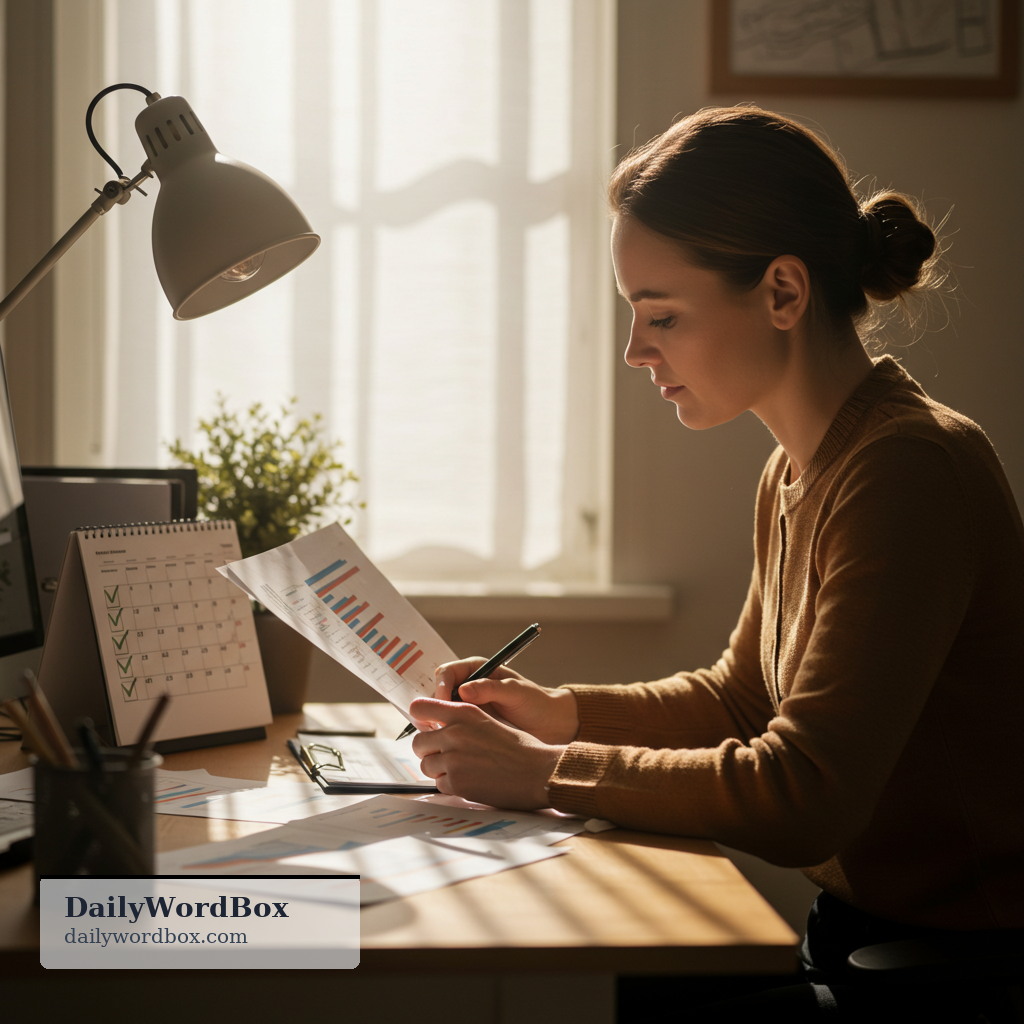 conscientious: Careful to do work well and thoroughly, with attention to detail and responsibility.