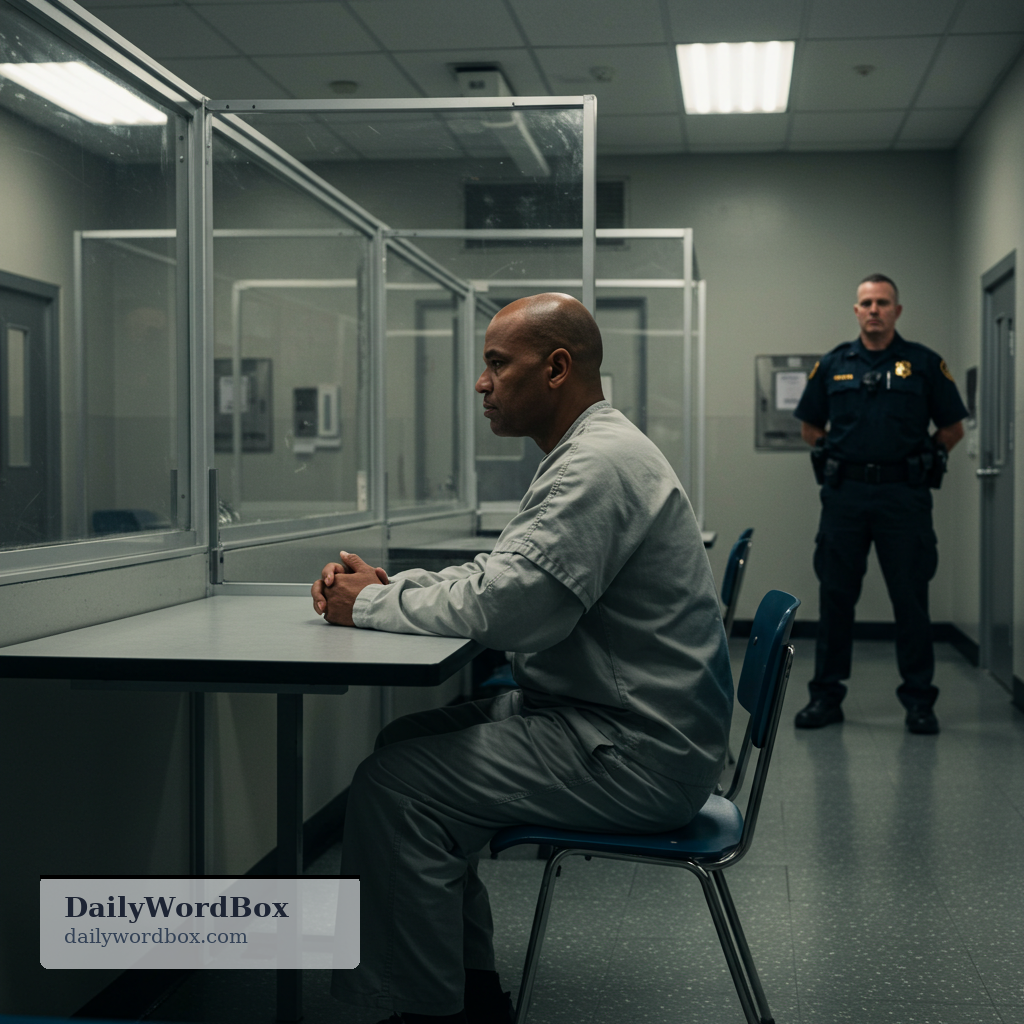 convict: a person who has been found guilty of a crime and is serving a prison sentence
