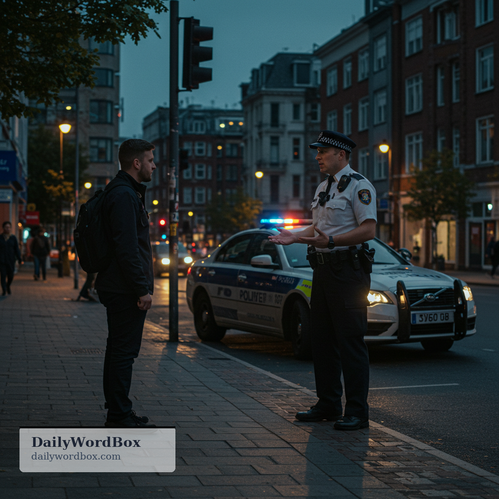 cop: a police officer (informal)