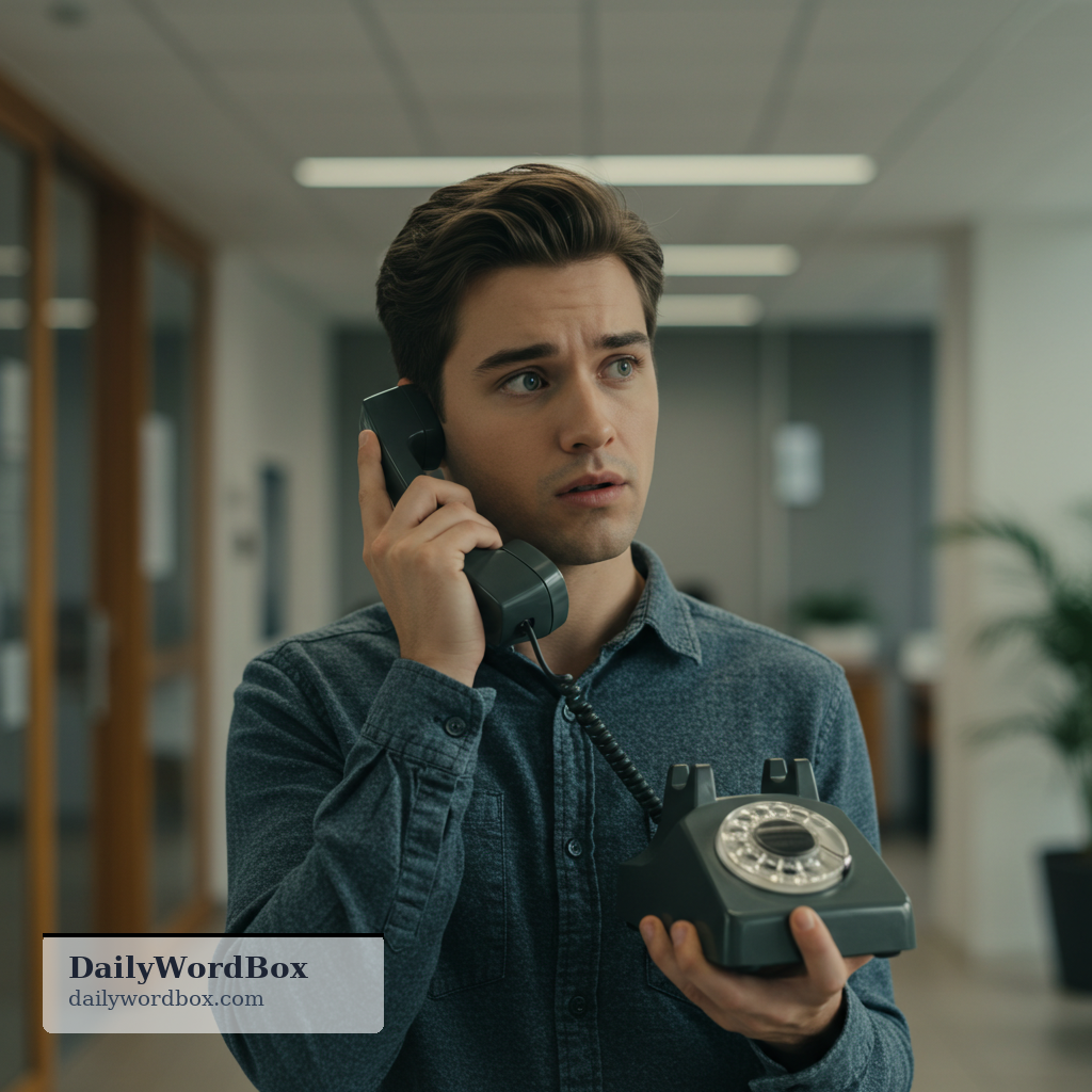 Could I speak to someone?: A polite way to ask if it's possible to talk to an unspecified person, often used when making an…