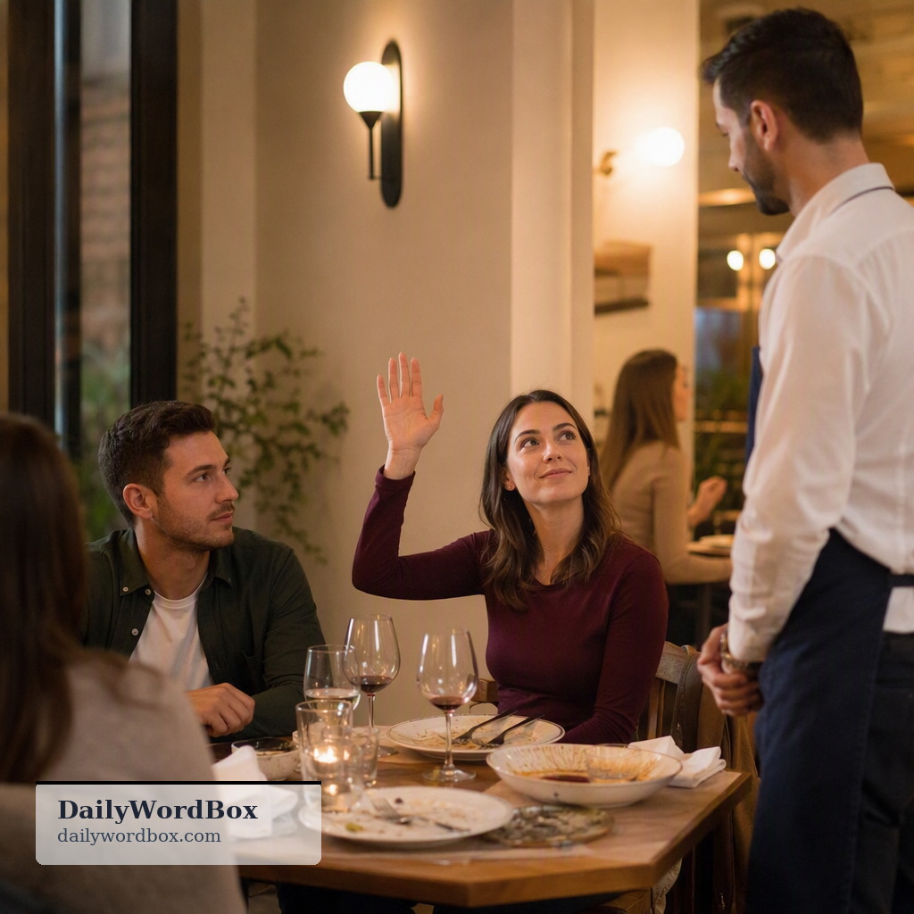 Could we have the bill?: A polite request for the check or invoice, typically in a restaurant or cafe, in order to pay.