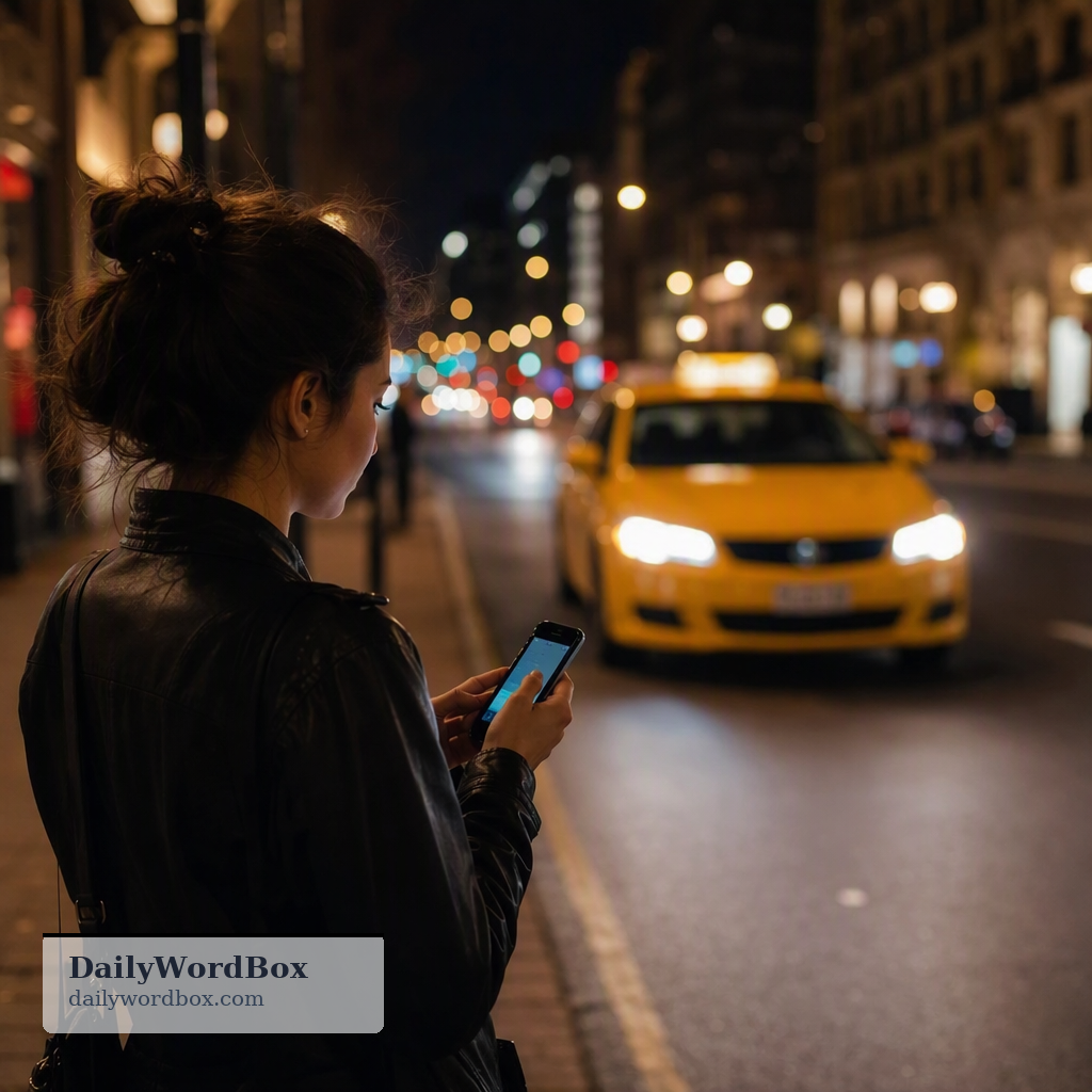 Could you call a taxi?: To arrange for a taxi to come and pick someone up, typically by phone or through an app.