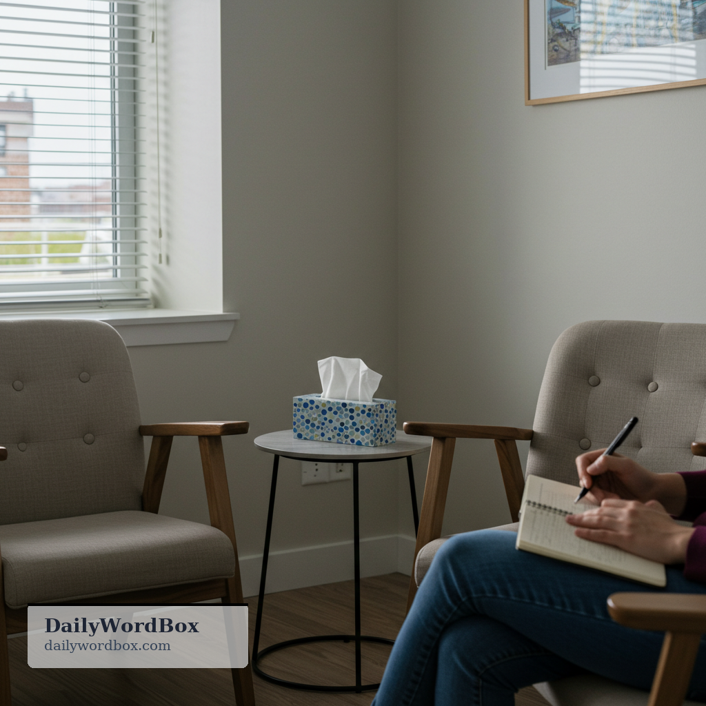 counsellor: a trained professional who listens and helps people work through personal or emotional difficulties