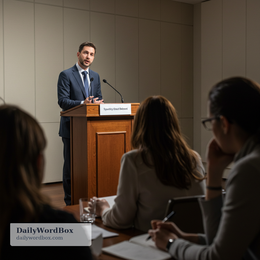 credibility: the quality of being trusted and believed