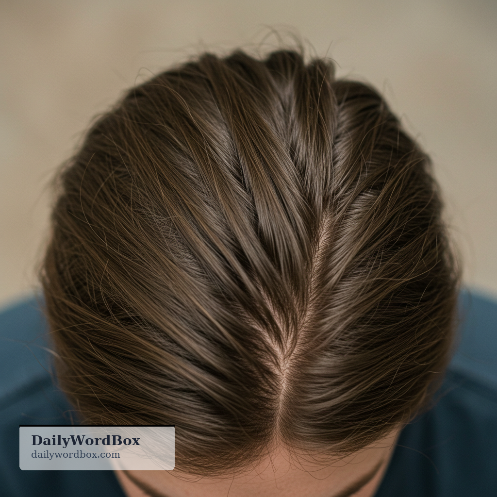 crown: The top part of something, especially a person’s head or the uppermost part of an object.