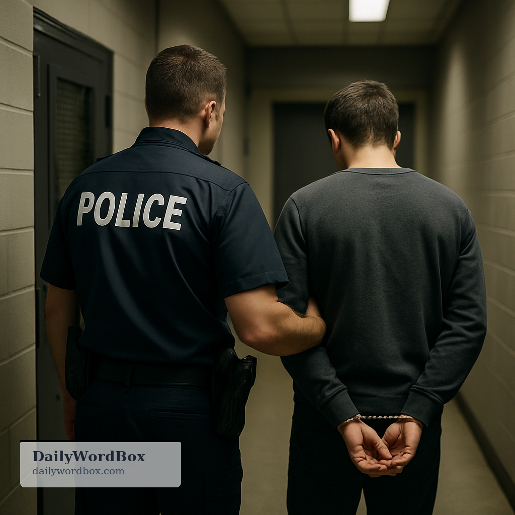 custody: the state of being kept by the police or other authorities; detention