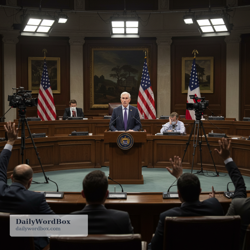 declaration: a formal or official statement announcing something clearly