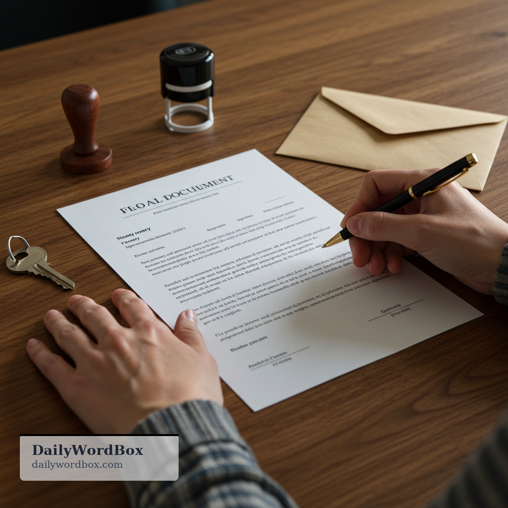 deed: a legal document that proves ownership of property or records a formal agreement