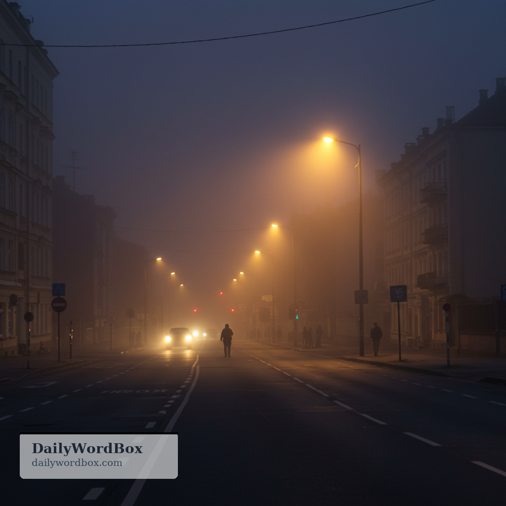 dense: hard to see through because it is thick and heavy (of fog, smoke, etc.)