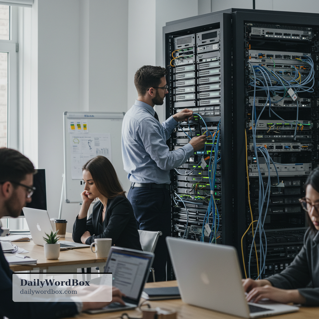 deployment: the release and installation of new software or a technical system so it becomes available to users