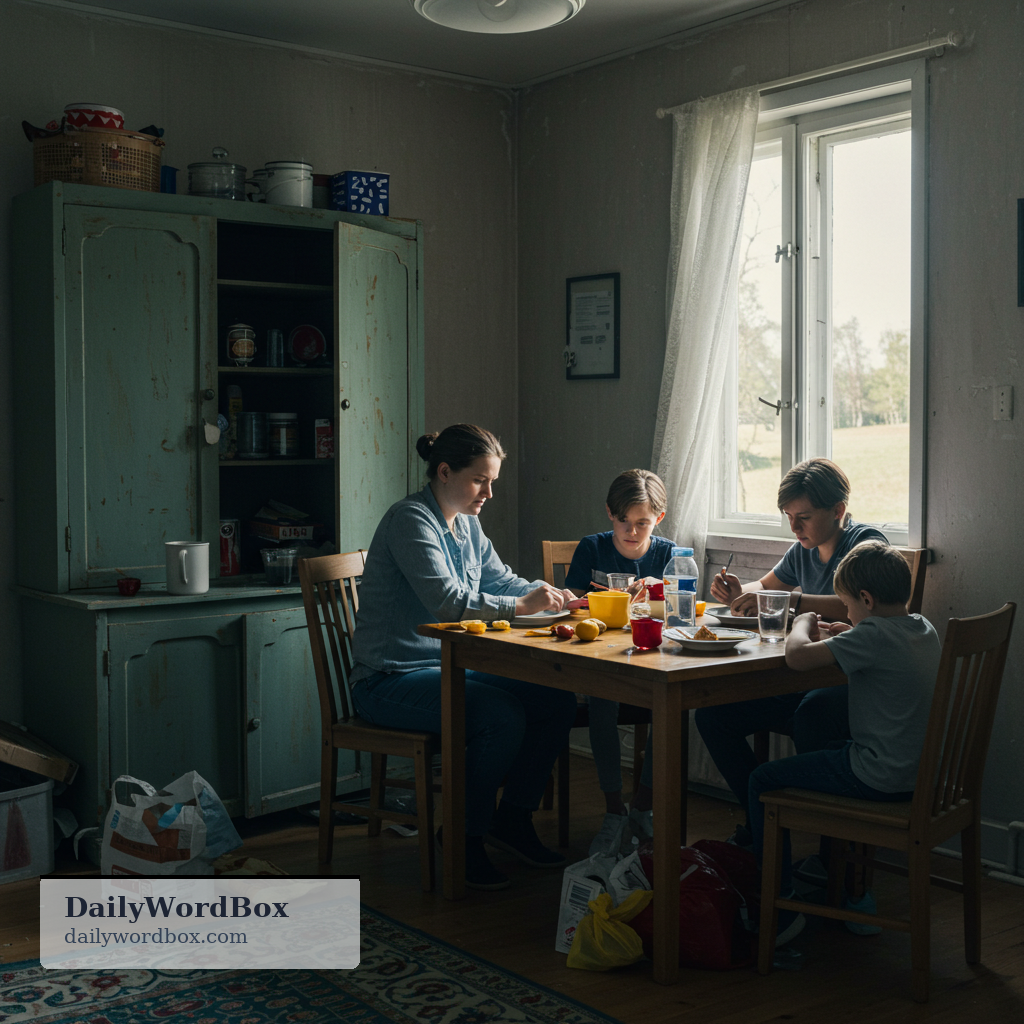 deprive: To keep someone from having basic needs or resources, leading to hardship.