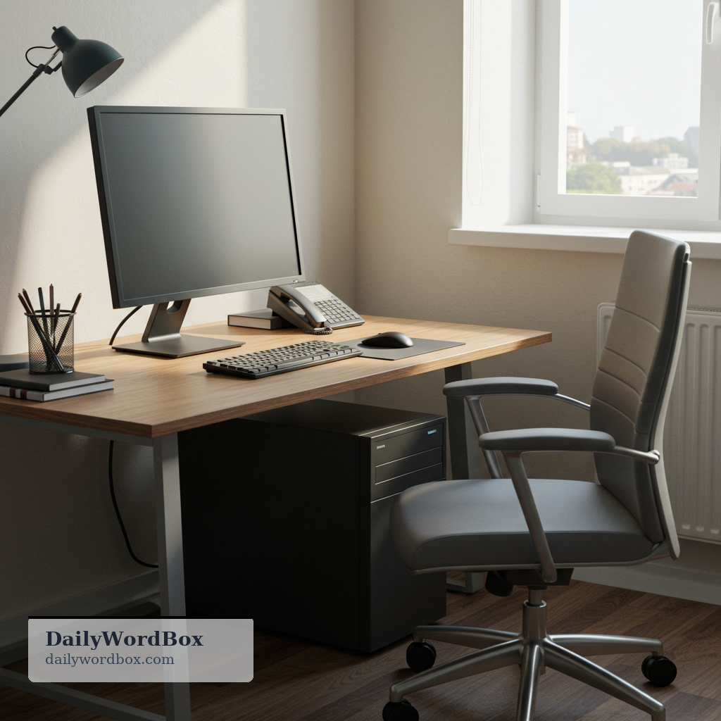 desktop: A personal computer intended to be used at a desk, usually not portable.