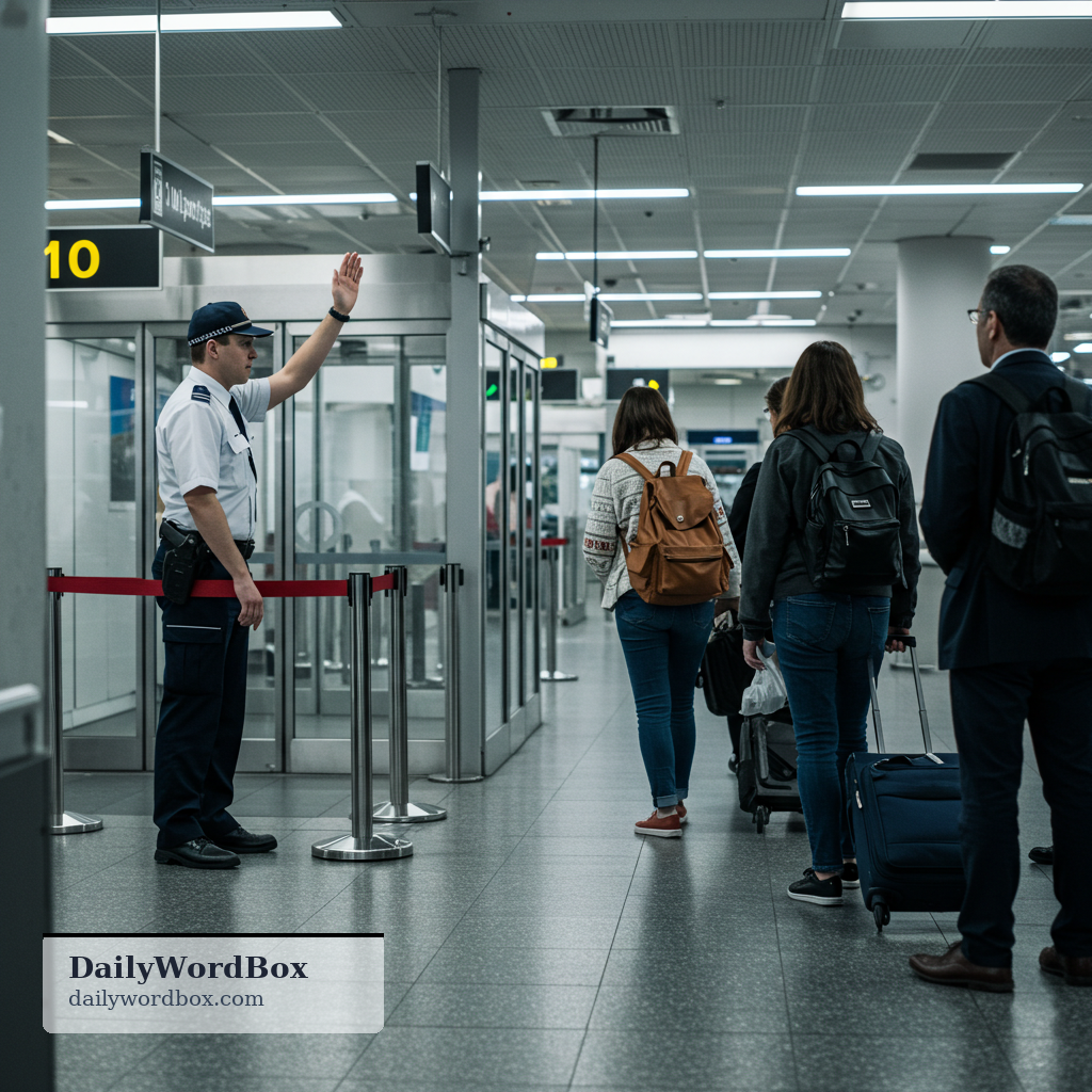 detain: to keep someone somewhere and not allow them to leave, especially by authority