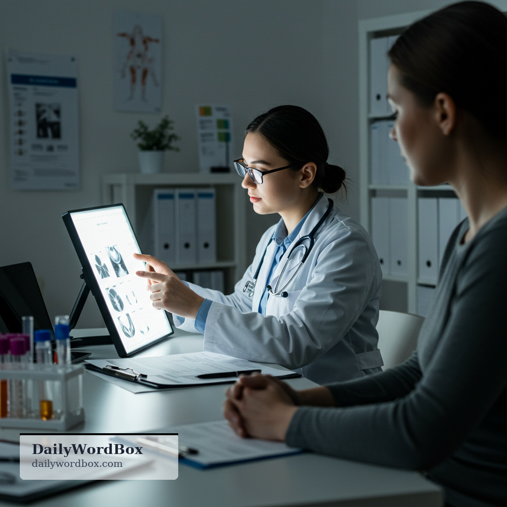 diagnosis: the identification of an illness or condition based on examination and tests