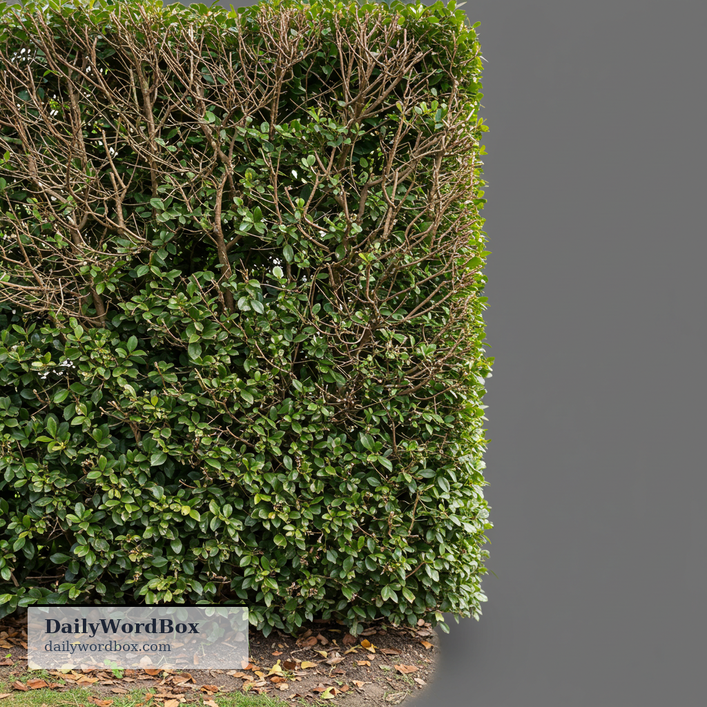 die back: (Of plant growth) to become smaller or weaker over time, so less of the plant remains alive above ground.