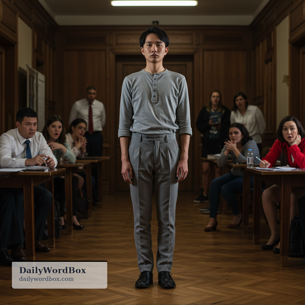 dignity: calm self-respect and seriousness in the way someone behaves, especially under pressure