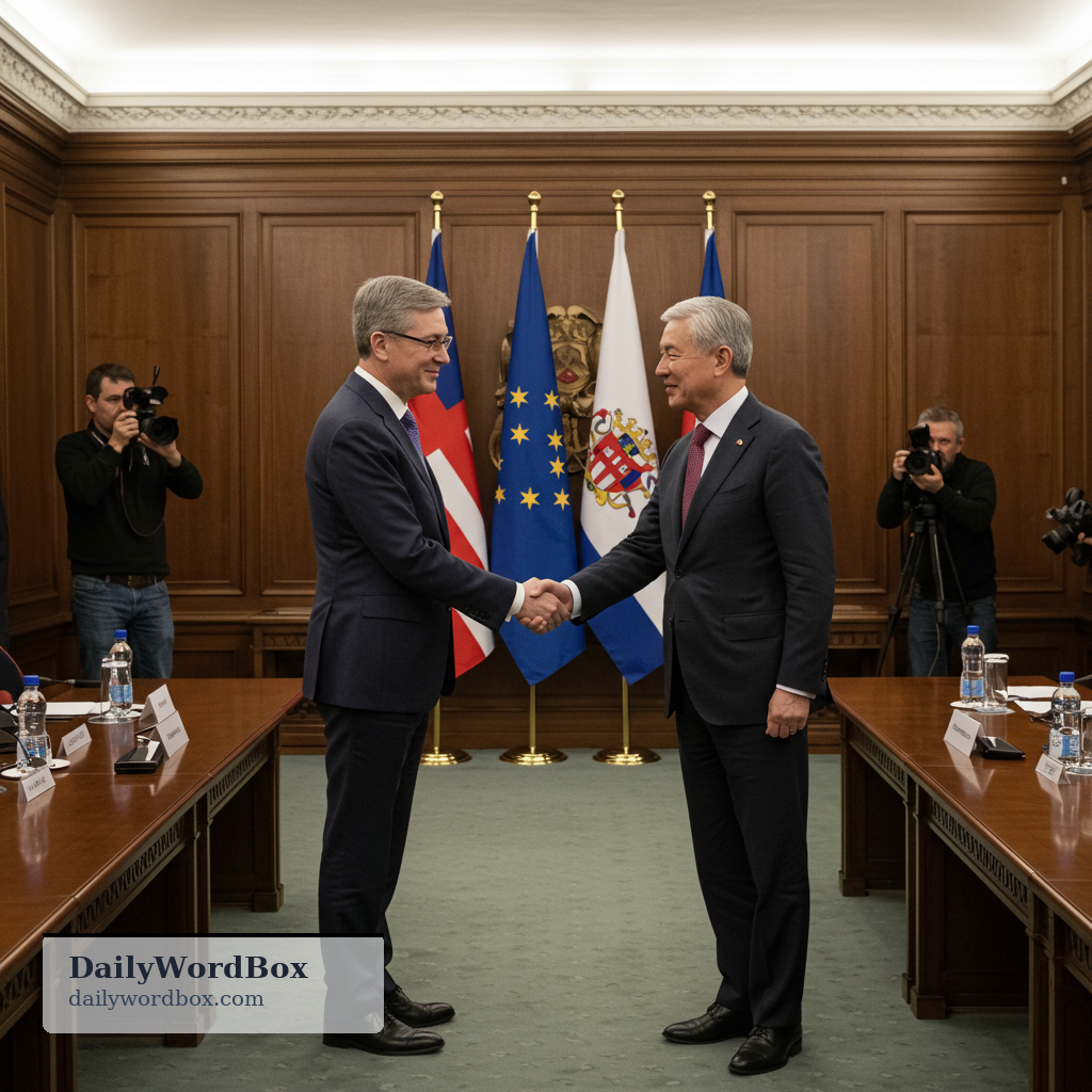 diplomat: an official who represents a country abroad and works on international relations